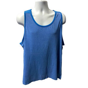 Lululemon Shirt Mens XL Tank Top Blue Running Workout Athleisure